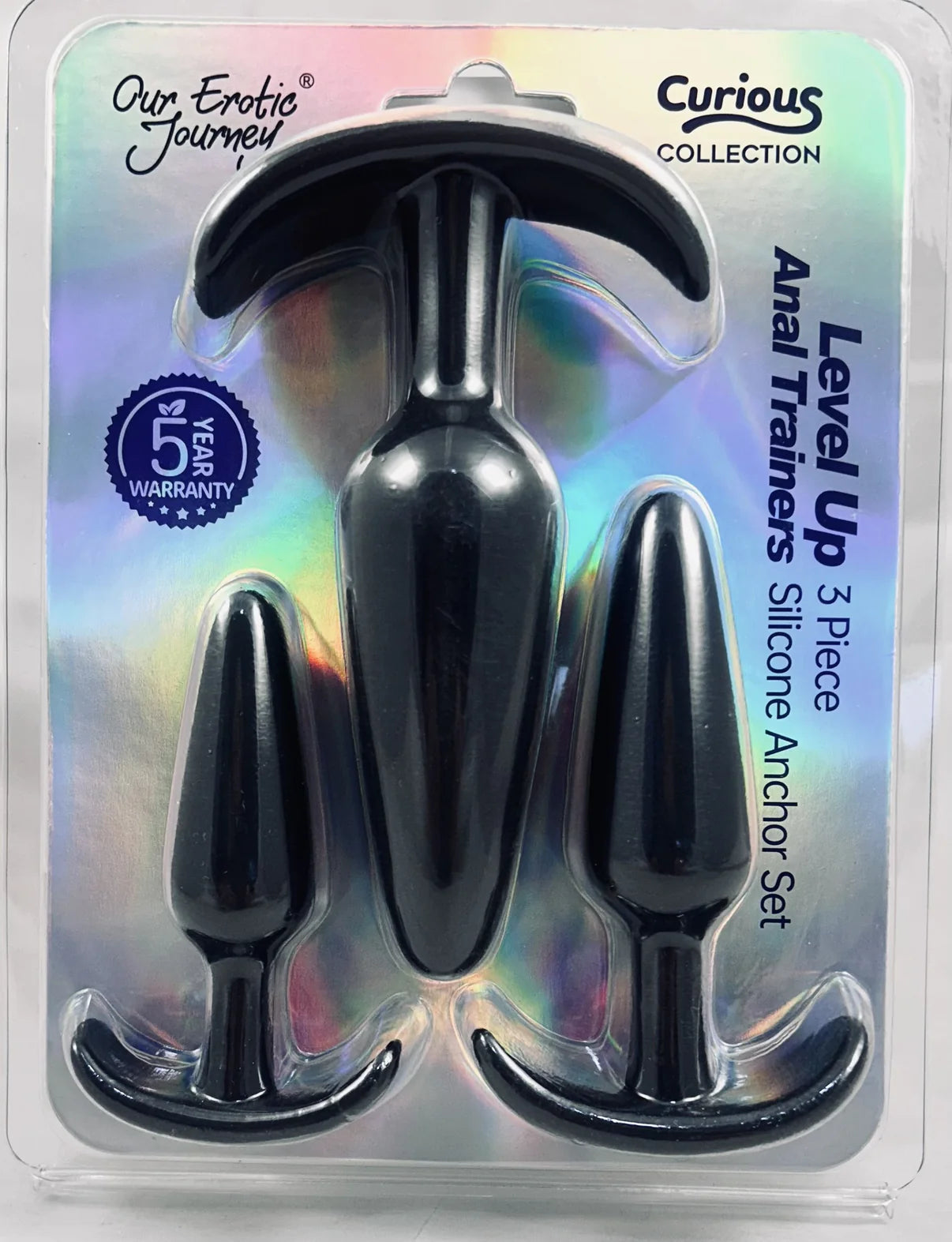 OEJ Curious Level Up Anal Trainers 3-Piece Anchor Set