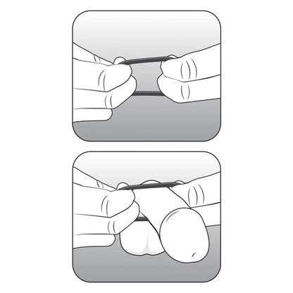 Performance - VS1 Pure Premium Silicone Cock Rings - Medium - White