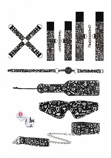 Printed Bondage Kit - Love Street Art Fashion