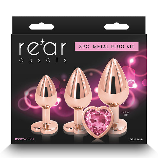 Rear Assets Trainer Kit Rose Gold Pink Heart
