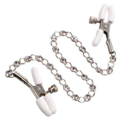 Calexotics  Crystal Chain Nipple Clamps