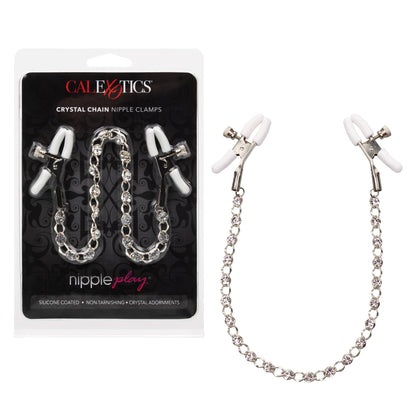 Calexotics  Crystal Chain Nipple Clamps