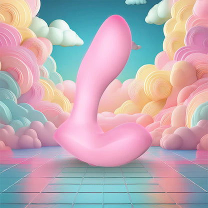 Softies 5” Silicone Vibrator – Pink