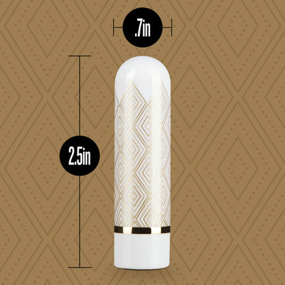 The Collection - Glitzy Deco - Rechargeable Bullet - Gold