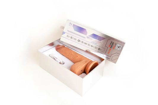 True Sensation App Controlled Realistic Thrusting 7" Dildo With Warming Function