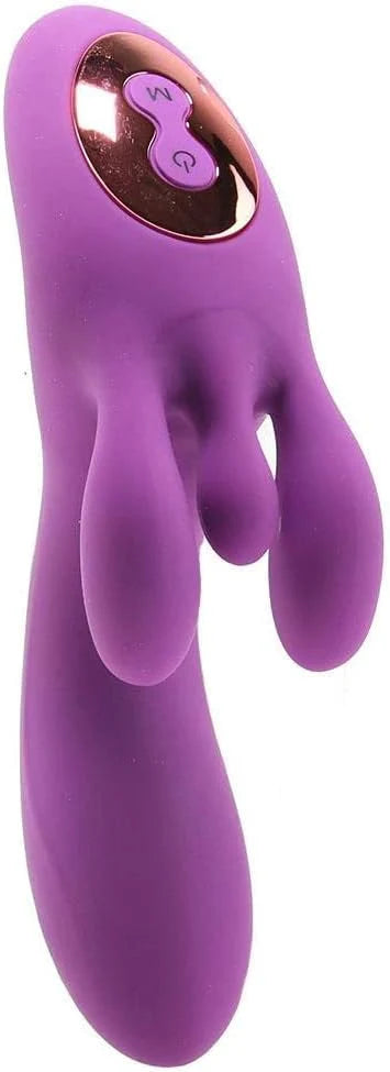Vibes of New York - Triple Tickler Massager, Purple or