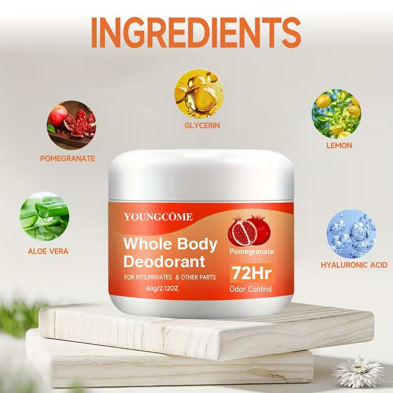 Body Deodorizing Moisturizing cream