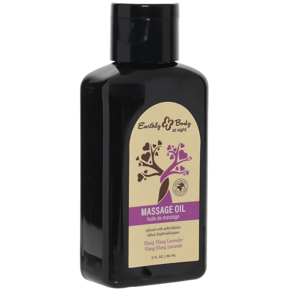 Earthly Body At Night Massage Oil 2oz/60ml
