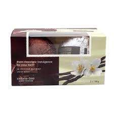 Relaxus Chocolate Bath Bombs 2 Piece Gift Set