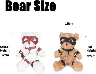 BDSM Teddy Bear White ONLY