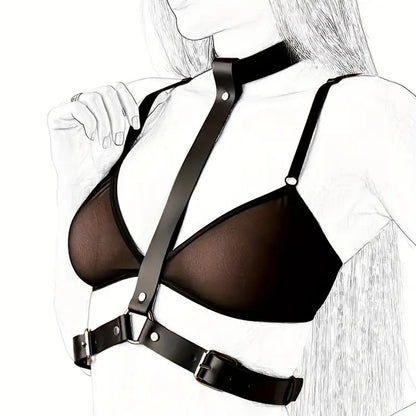 Womens Chest Harness Bondage