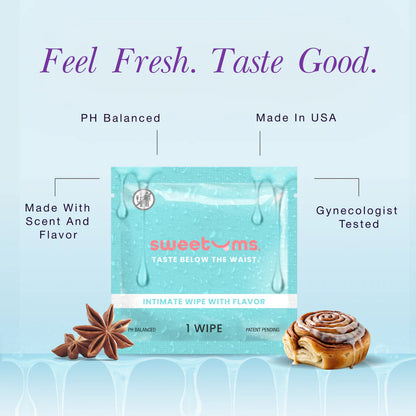 Cinnamon Bun Flavored Wipes