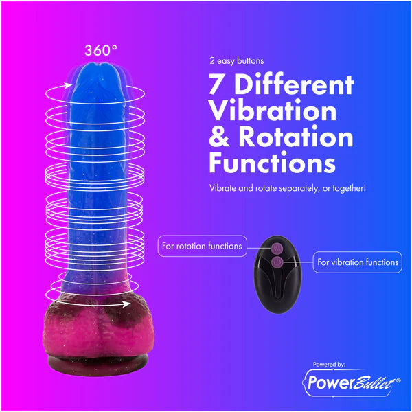 Pure Love Cosmic Vibrating Dildo