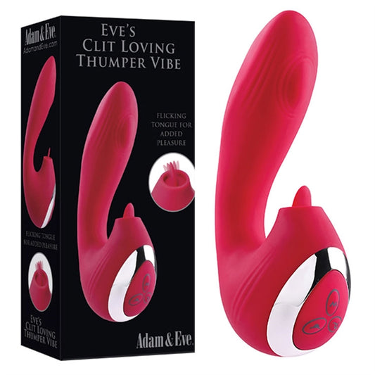 Eve's Clit Loving Thumper Vibe-Silicone