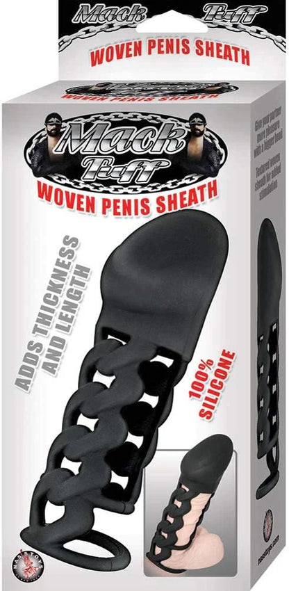 Mack Tuff Woven Penis Sheath Black