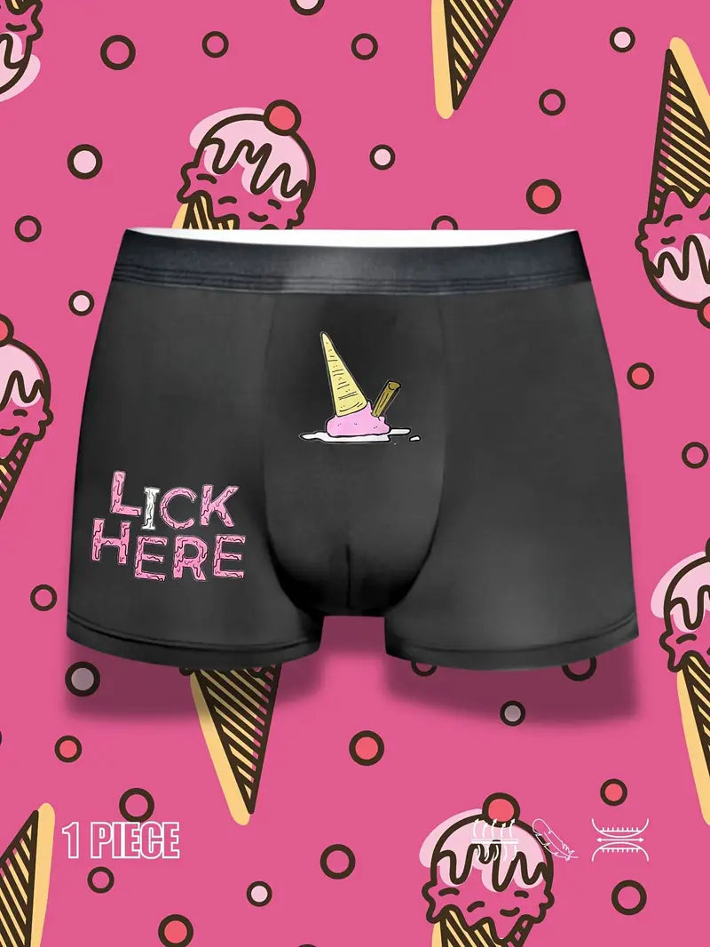 Men's Ice cream Print Boxers