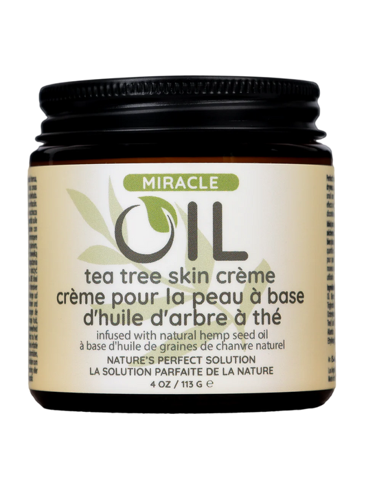 Miracle Oil Tea Tree Crème 4 oz / 113 g Earthly Body
