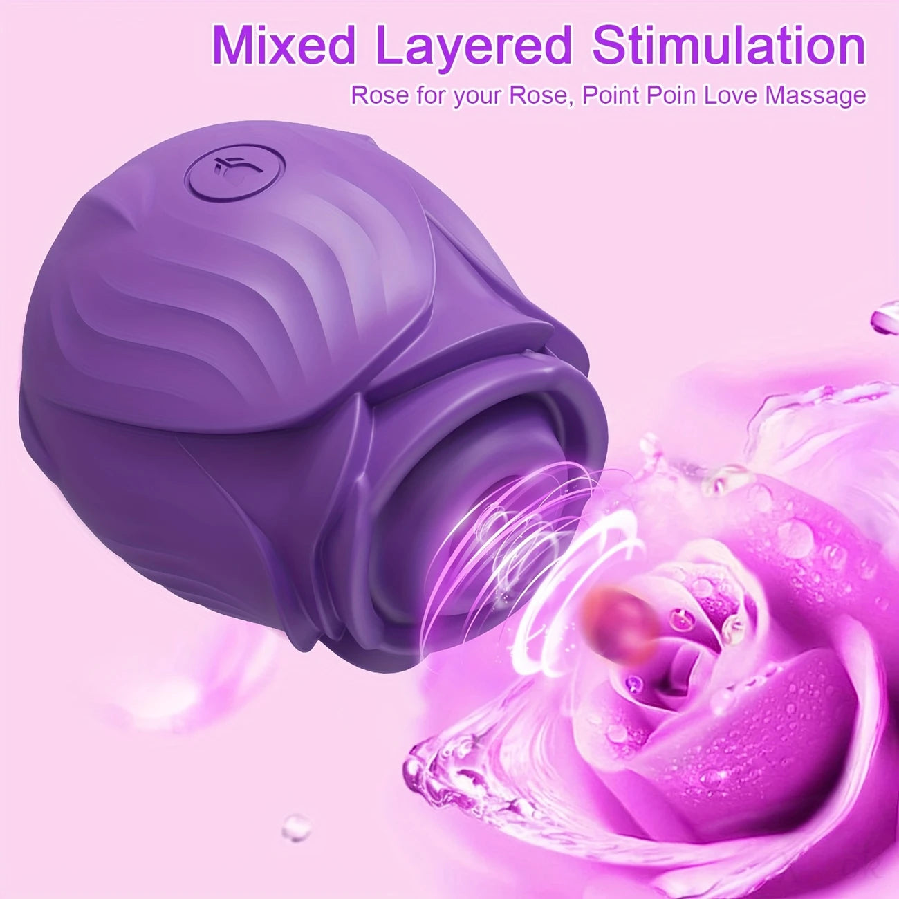 Rose Sucking Vibrator
