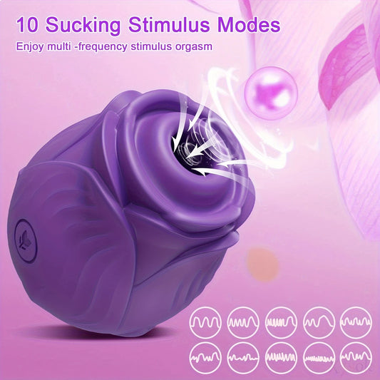 Rose Sucking Vibrator