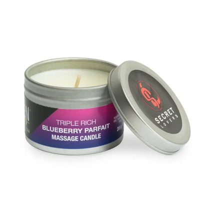 Secret Lovers Triple Rich Massage Oil Candle