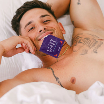 Wipes For Men Strawberries and Cream Flavor Top Seller