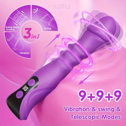 Swing Thrusting Dildo Vibrator